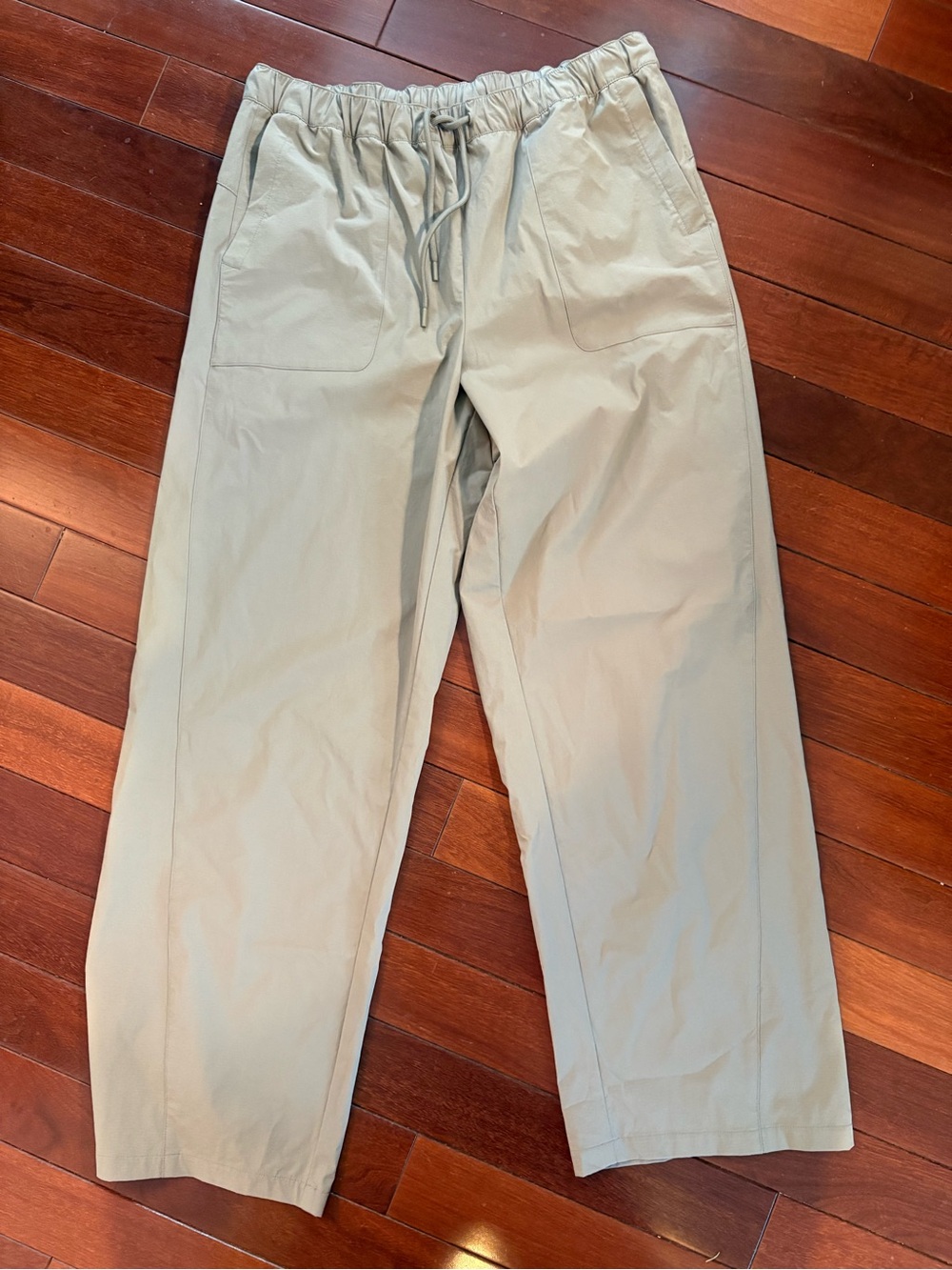 Zella Women's Light Sage Drawstring Track Pants